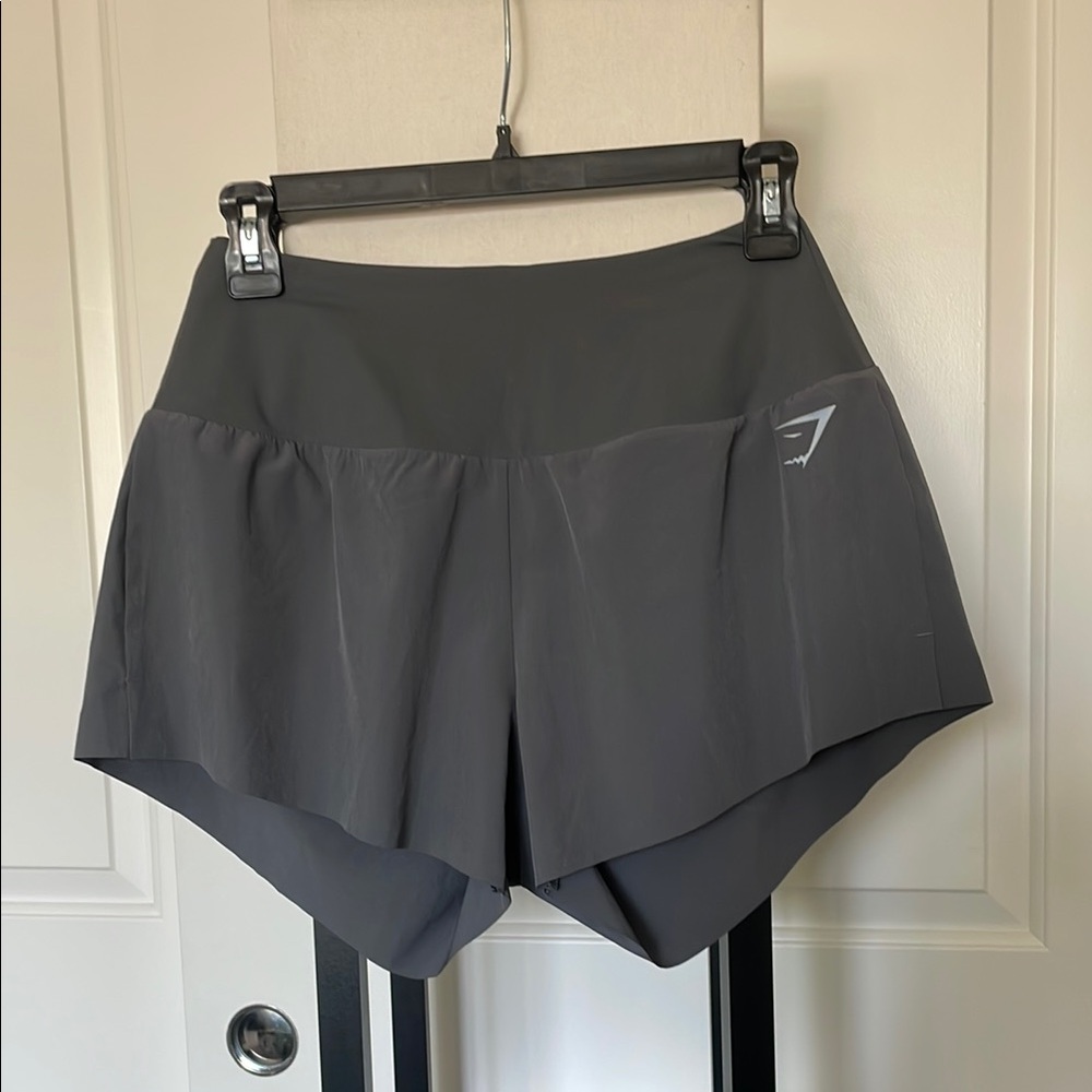 Gymshark Gray Athletic Shorts for Performance